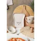 Keramika 6 Kişilik Tost Kahvaltı Takımı 3 Parça Seramik Estetik ve Fonksiyonel - HBCV00008K9BBC