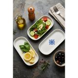 Keramika Alaçatı Noyan Kayık Salata Tabağı 26cm 3 Adet