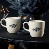Keramika Amour Kupa 8 Cm 2 Adet 22661