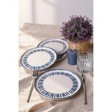 Keramika Azure Nordic Pasta Tabağı 22 cm 4 Adet 21424