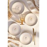 Keramika Bella Natura Pasta Tabağı 20 cm 4 Adet 23975-76-77-78