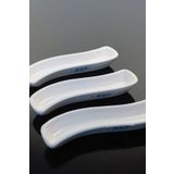Keramika Beyaz İvory 18 cm 3 Adet Zeytinlik