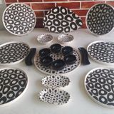 Keramika Black&White 20 Parça Kahvaltı Takımı