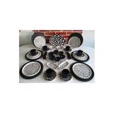 Keramika Black&White 38 Parça Kahvaltı Takım