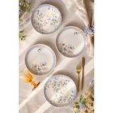 Keramika Botanica Pasta Tabağı 20 cm 4 Adet 22015-16
