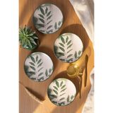 Keramika Botanical Grace Pasta Tabağı 20 cm 4 Adet 23447