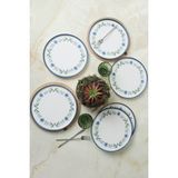 Keramika Daphne Nordic Servis Tabağı 28 cm 6 Adet 22921 - Renkli