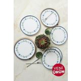 Keramika Daphne Nordic Servis Tabağı 28 Cm 6 Adet 22921