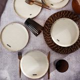 Keramika Deep Collection Mottolu Pasta Tabağı 22 Cm 6 Adet 22650-55