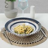 Keramika Delta Makarna Tabağı 26 cm 21336 - Çok Renkli