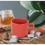 Keramıka Fıncan Cay Stackable 8 Cm Turuncu 207