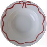 Keramika Fiyonk Dekor Makarna Tabak 20 cm