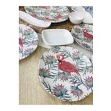Keramika Flamingo 6 Kişilik 15 Parça Kahvaltı Takımı