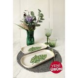 Keramika Forest Noyan Kayık Tabak 26 cm 2 Adet 22727