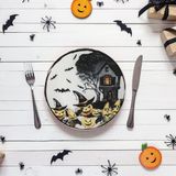 Keramika Halloween Witch Servis Tabagi 26 Cm 19948