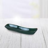 Keramika Ivory Artıstık Reaktif Koyu Yeşil 18 cm Zeytin Kasesi