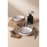 Keramika Krem Ephesus Yemek / Salata Tabağı 20 cm 2 Adet 23381