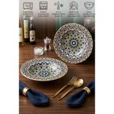 Keramika Makarna Tabağı Emerald 27 cm 2 Adet Horeca Profesyonel Serisi