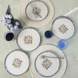 Keramika Mama Mia & La Dolce Vita Pasta Tabağı 22 Cm 4 Adet 22724-25