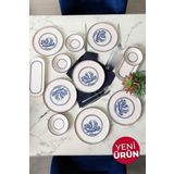 Keramika Marine Wonders Kahvaltı Takımı 12 Parça 6 Kişilik 22741-22906