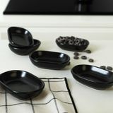 Keramika Mat Siyah Noyan Cerezlik 11 Cm 6 Adet 956