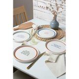 Keramika Motto Stackable Pasta Tabağı 21 Cm 4 Adet 22646-22732-33-34
