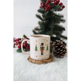 Keramika New Year Kurşun Asker Ağaç Kupa 10 Cm