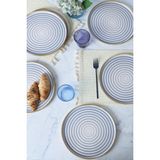 Keramika Ocean Breeze Skackable Servis Tabağı 27 cm 6 Adet 21733 - Renkli