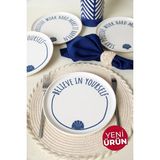 Keramika Ocean Muse Nordıc Pasta Tabağı 22 cm 4 Adet 22950-55 - Renkli