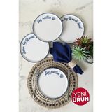 Keramika Ocean Muse Nordıc Pasta Tabağı 22 cm 4 Adet 22951-52 - Renkli
