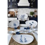 Keramika Oscar Blue Magic 15 Parça 4 Kişilik Kahvaltı Takımı