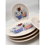 Keramika Sevimli Patiler Serisi Pasta Tabağı 20CM 6 Adet 21926 - 6 Kişilik
