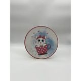 Keramika Sevimli Patiler Serisi Pasta Tabağı 20CM 6 Adet 219899 - 6 Kişilik