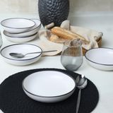 Keramika Simply Nordic Yemek Tabağı 18 Cm 6 Adet 19985