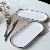 Keramika Simply Noyan Kayık Tabak 26 cm 2 Adet 19985
