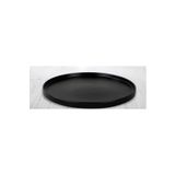 Keramika Stackable Mat Siyah 27 CM Servis Tabağı