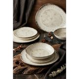Keramika Stonecraft Trior 18 Parça 6 Kişilik Yemek Takımı Profesyonel Horeca Serisi