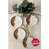 Keramika Terra Leaf Ege Pasta Tabağı 20 Cm 4 Adet 22878-79