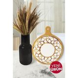 Keramika Worn Gold Peynir Sunum Tabağı 26 cm 22968 - Renkli