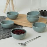 Keramika Yeşil Bulut Mini Çerezlik/sosluk 8 cm 6 Adet 326 - Standart