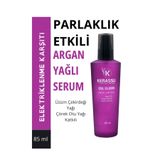 KERASSU Oil Elixir Argan Yağı Yıpranmış Saçlar Için Üzüm Çekirdeği Ve Çörek Otu Yağlı Saç Bakım Yağı 85 Ml.