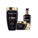 Kerastase Chronologiste Canlandırıcı Şampuan 250 ml + Maske 200 ml + Parfümlü Saç Bakım Yağı 120 ml Set