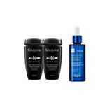 Kerastase Densifique Erkek Şampuan 2x250 ml + L'Oreal Serioxyl Stemoxydine%5 Denser Hair 90 ml Set