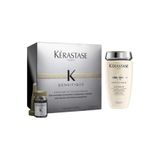 Kerastase Densifique Şampuan 250 ml ve Serum 30x6 ml Set, Saç Yoğunluğunu Arttıran