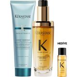 Kerastase Elixir Ultime ve Ciment Thermique İkili Saç Bakım Seti, Yıpranmış Saçlar İçin