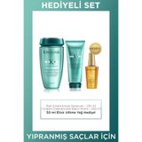 Kerastase Extentioniste Saç Bakım Seti, Şampuan 250 ml, Bakım Kremi 200 ml, Elixir Ultime Yağ 50 ml Hediye
