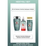 Kerastase Genesis Homme Erkeklere Özel Dökülme Karşıtı Saç Bakım Seti, Şampuan ve Serum