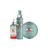 Kerastase Genesis Homme Styling Collection, Erkek Saç Bakım Seti, Serum, Sprey ve Kil