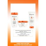 Kerastase Kuru Saçlar için Nem Seti -Bain Magistral Şampuan 250 ml + Krem 200 ml + 200 ml Maske