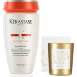 Kerastase Kurumaya Meyilli Saçlar İçin Nemlendirici Şampuan 250 ml + Kerastase Elixir Ultime Mum